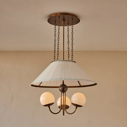 Viseca Brass Chandelier