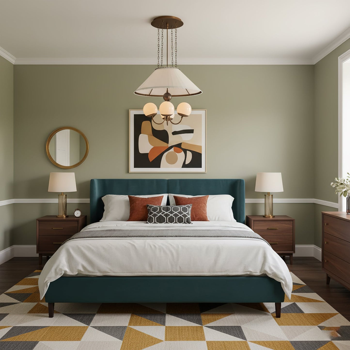 Viseca Brass Chandelier