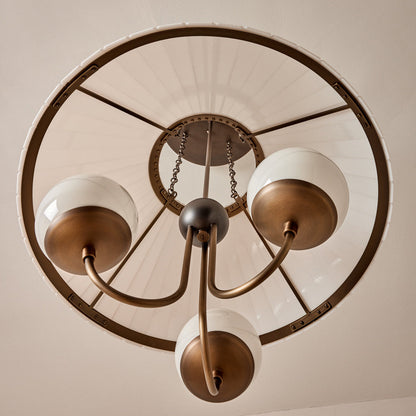 Viseca Brass Chandelier