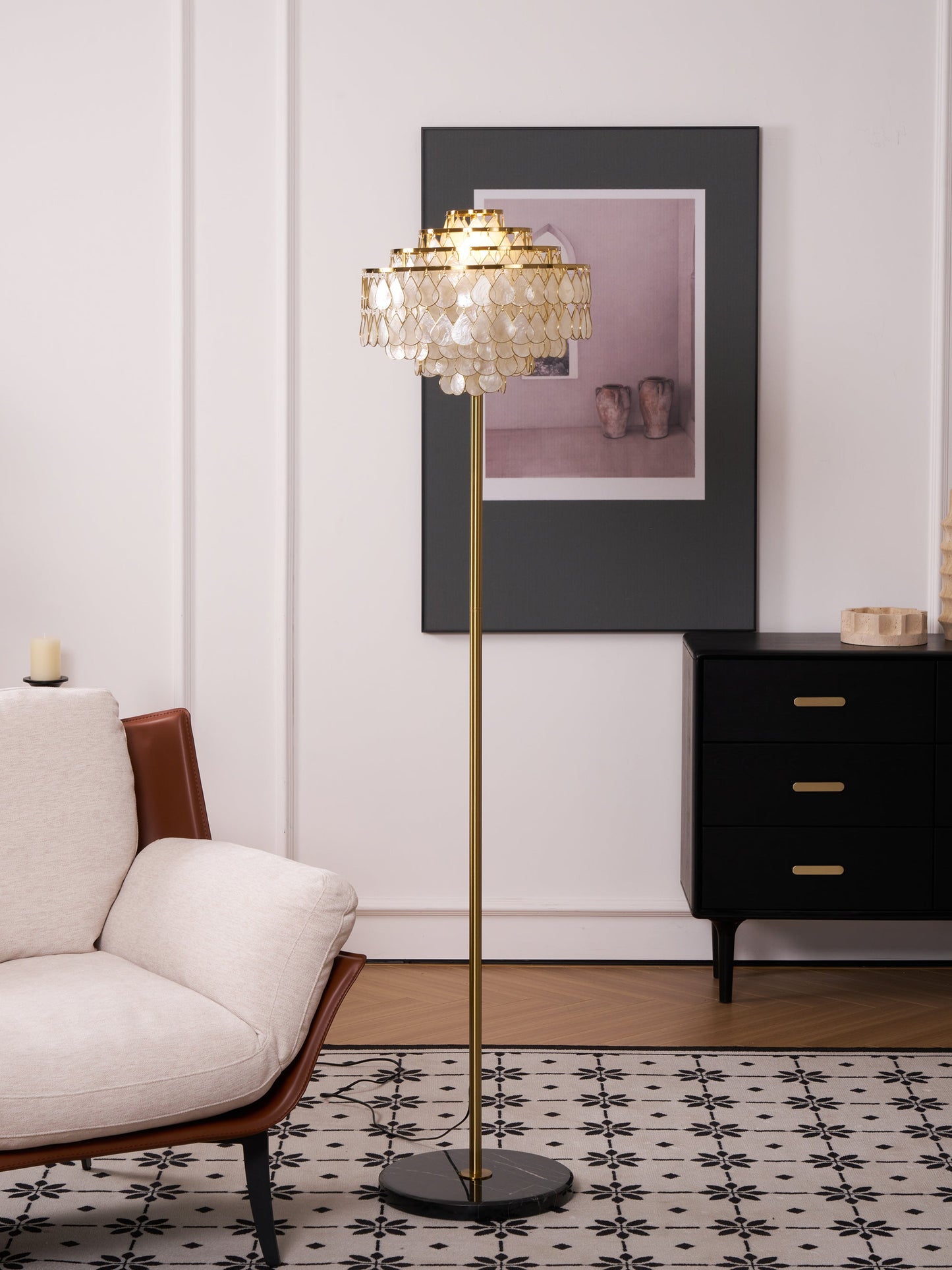 Vivant Shell Floor Lamp
