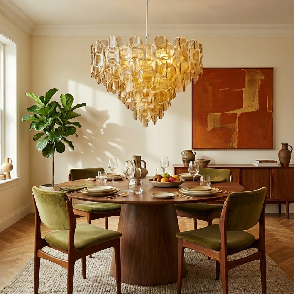 Vivara Glass Chandelier