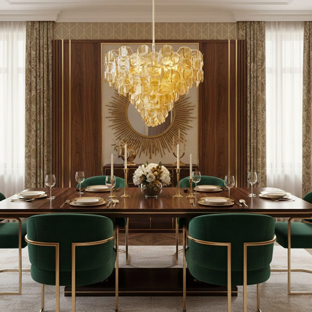 Vivara Glass Chandelier