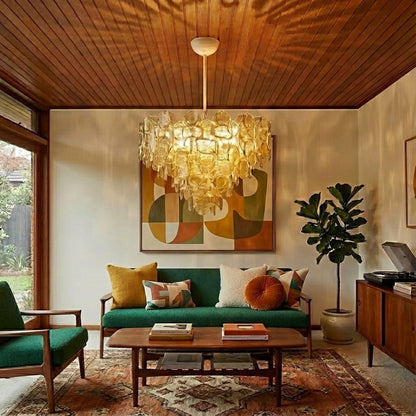 Vivara Glass Chandelier