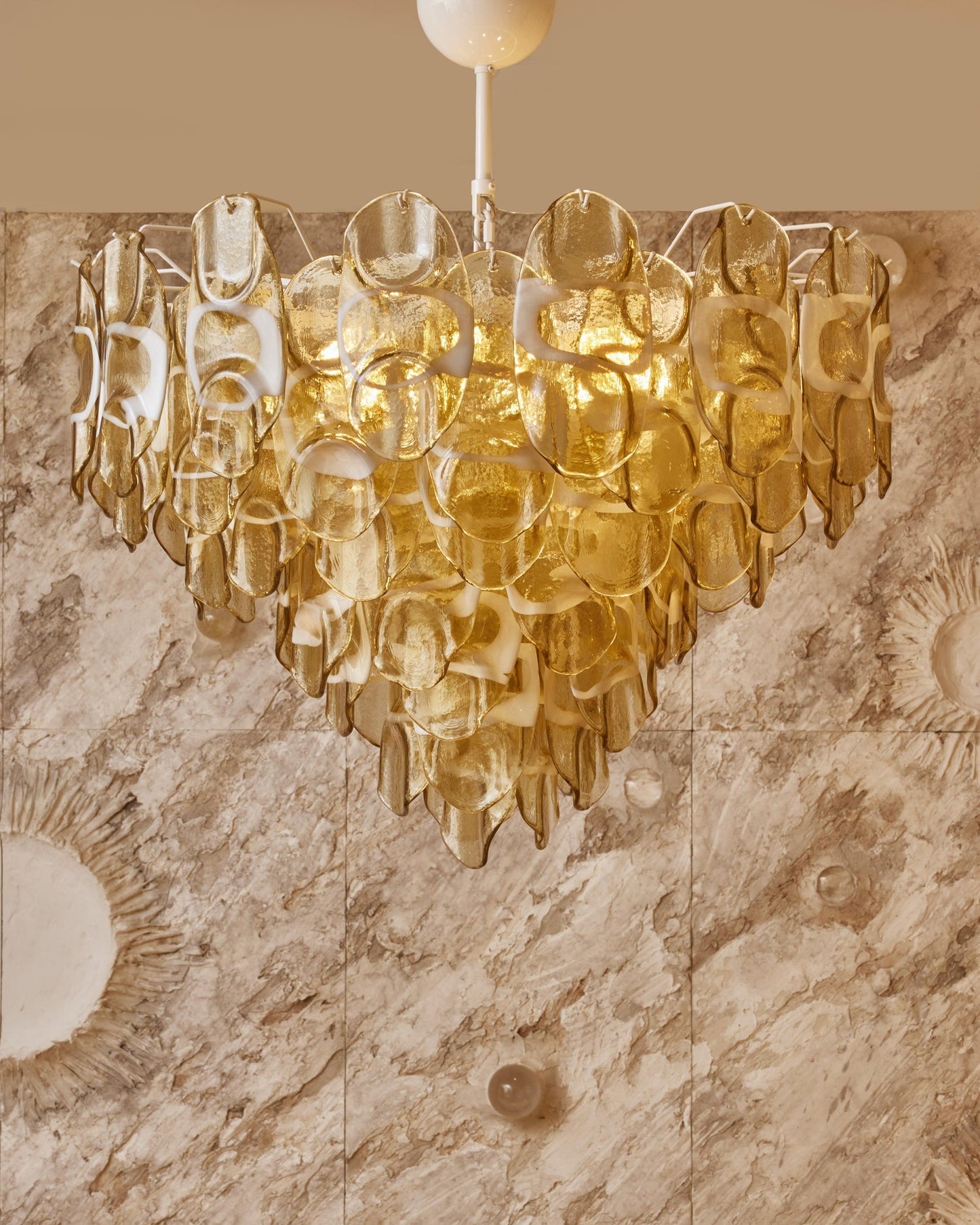 Vivara Glass Chandelier