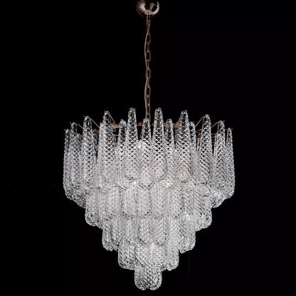 Waffle Chandelier
