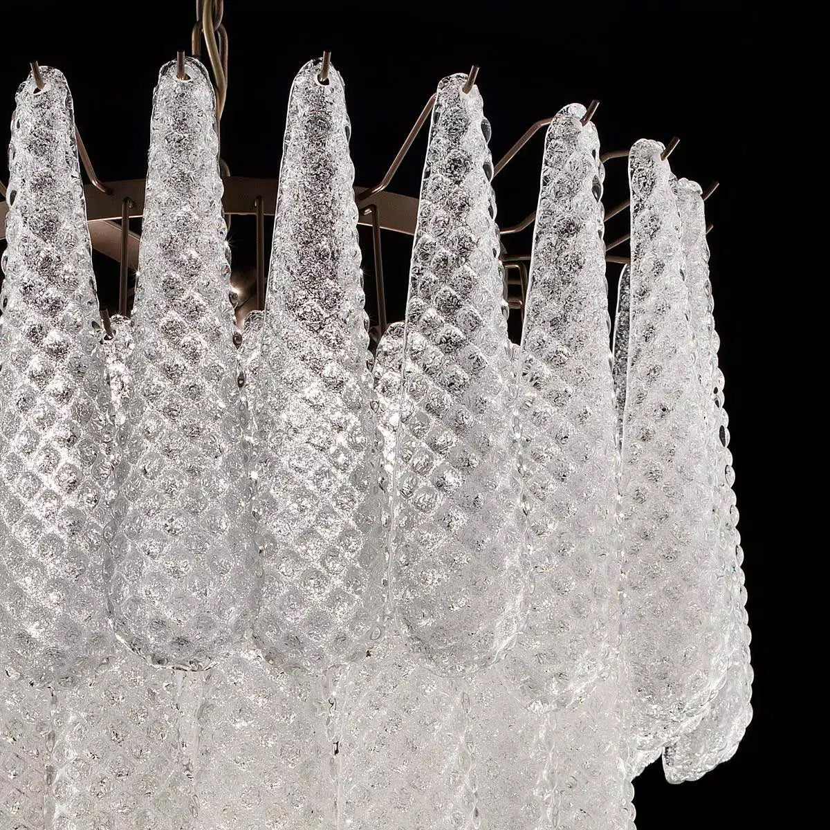 Waffle Chandelier