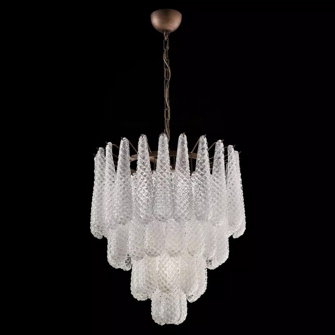 Waffle Chandelier