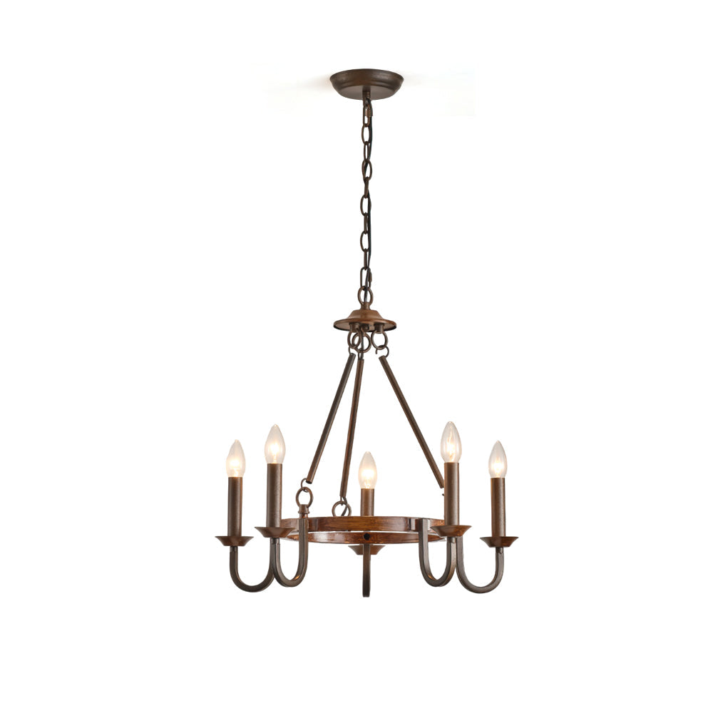 Wagon Wheel Chandelier