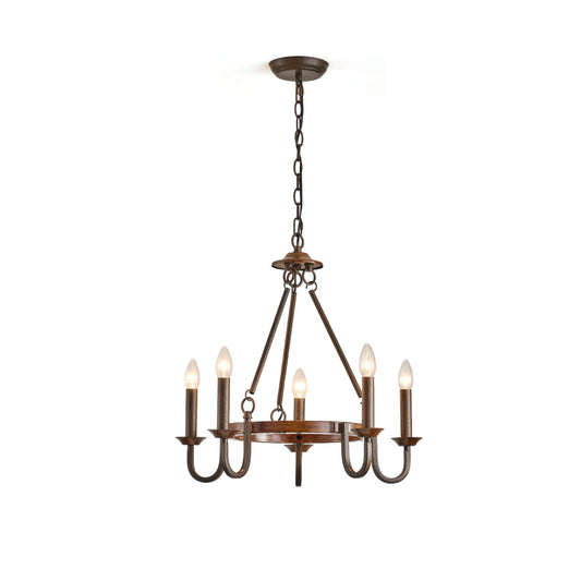Wagon Wheel Chandelier