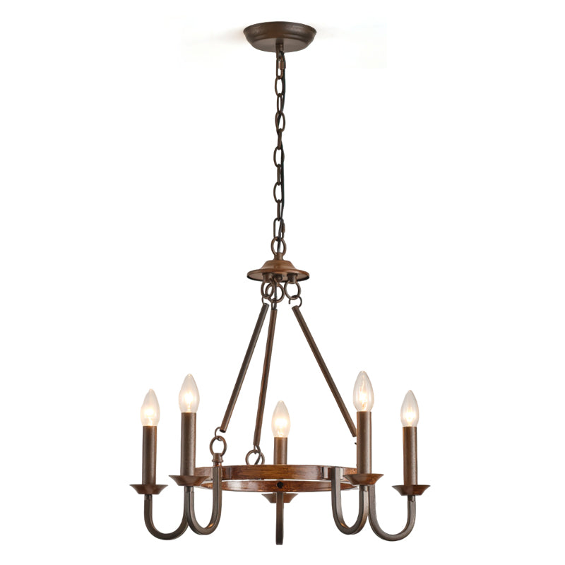 Wagon Wheel Chandelier