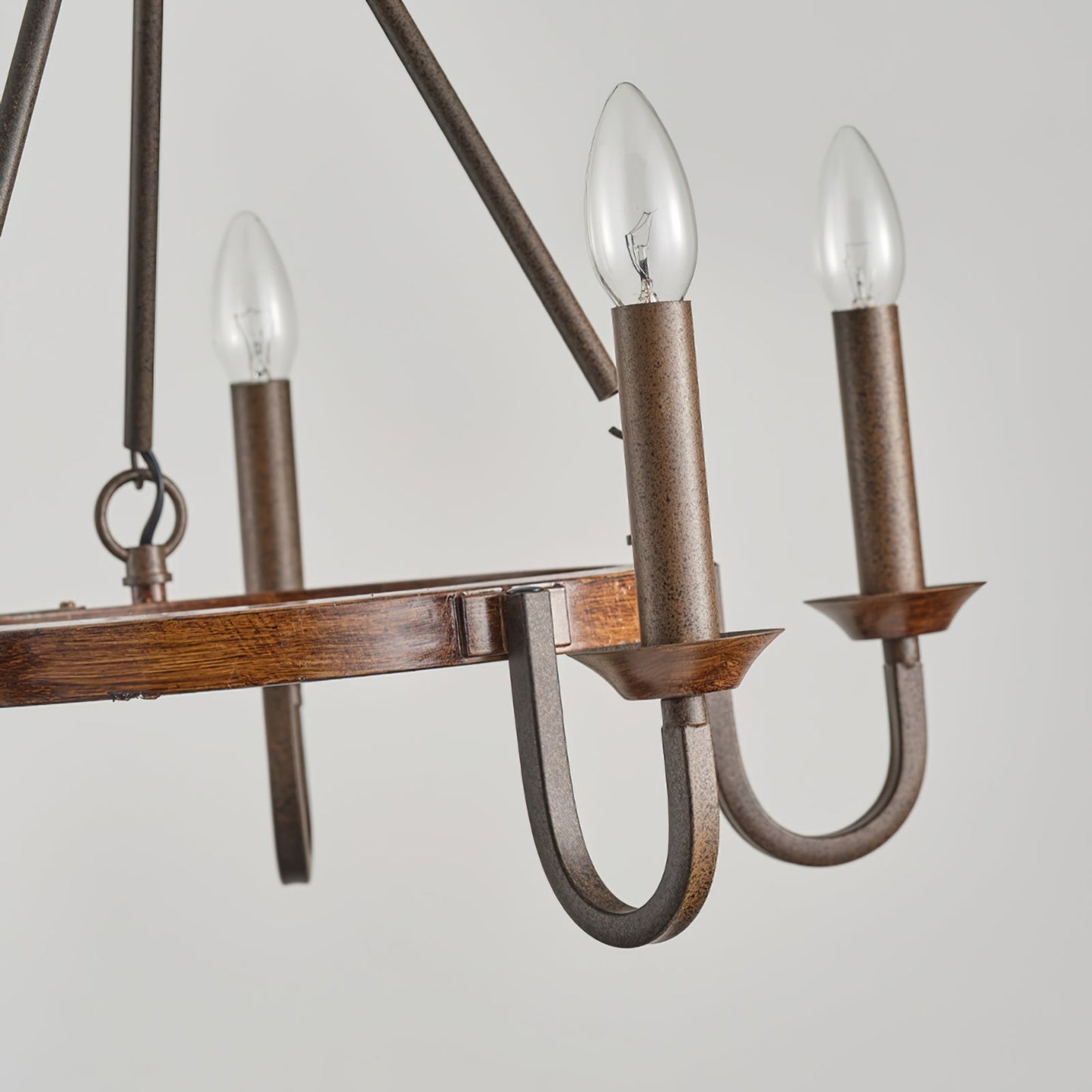 Wagon Wheel Chandelier
