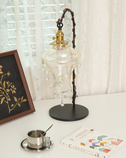Water Droplets Resin Table Lamp
