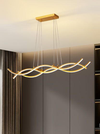 Wave Island Chandelier