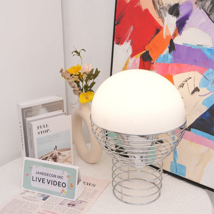 Wire Table Lamp