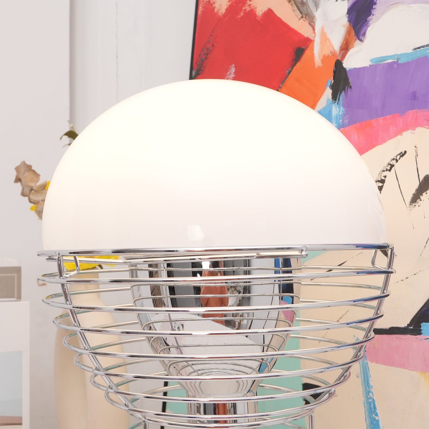 Wire Table Lamp