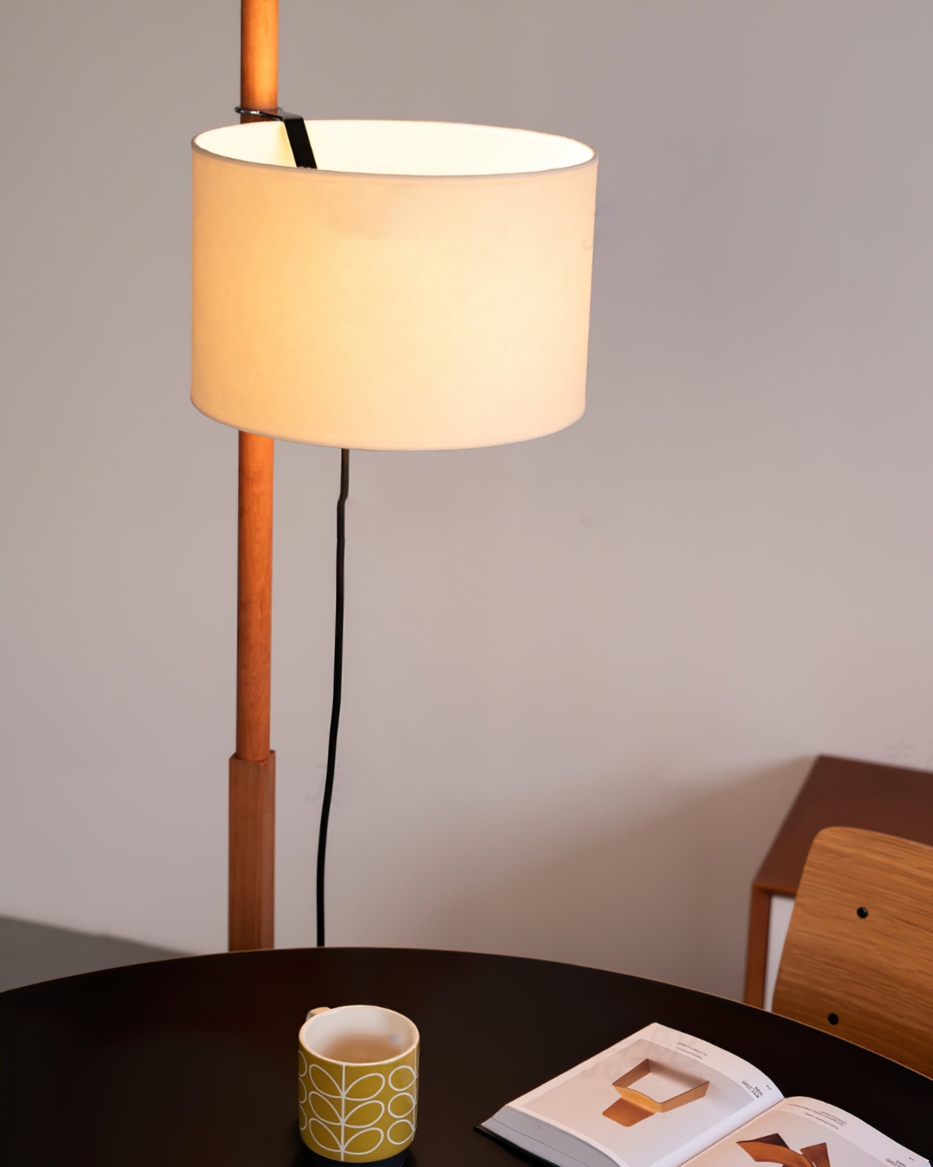 Wood Tmm Floor Lamp