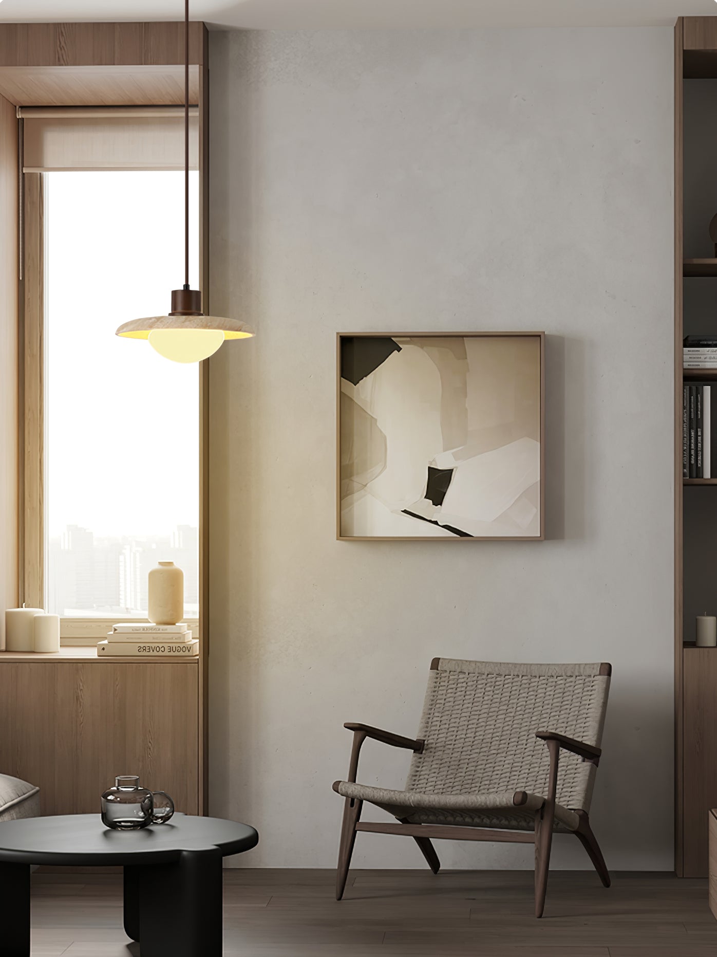 Carsa Travertine Pendant Lamp