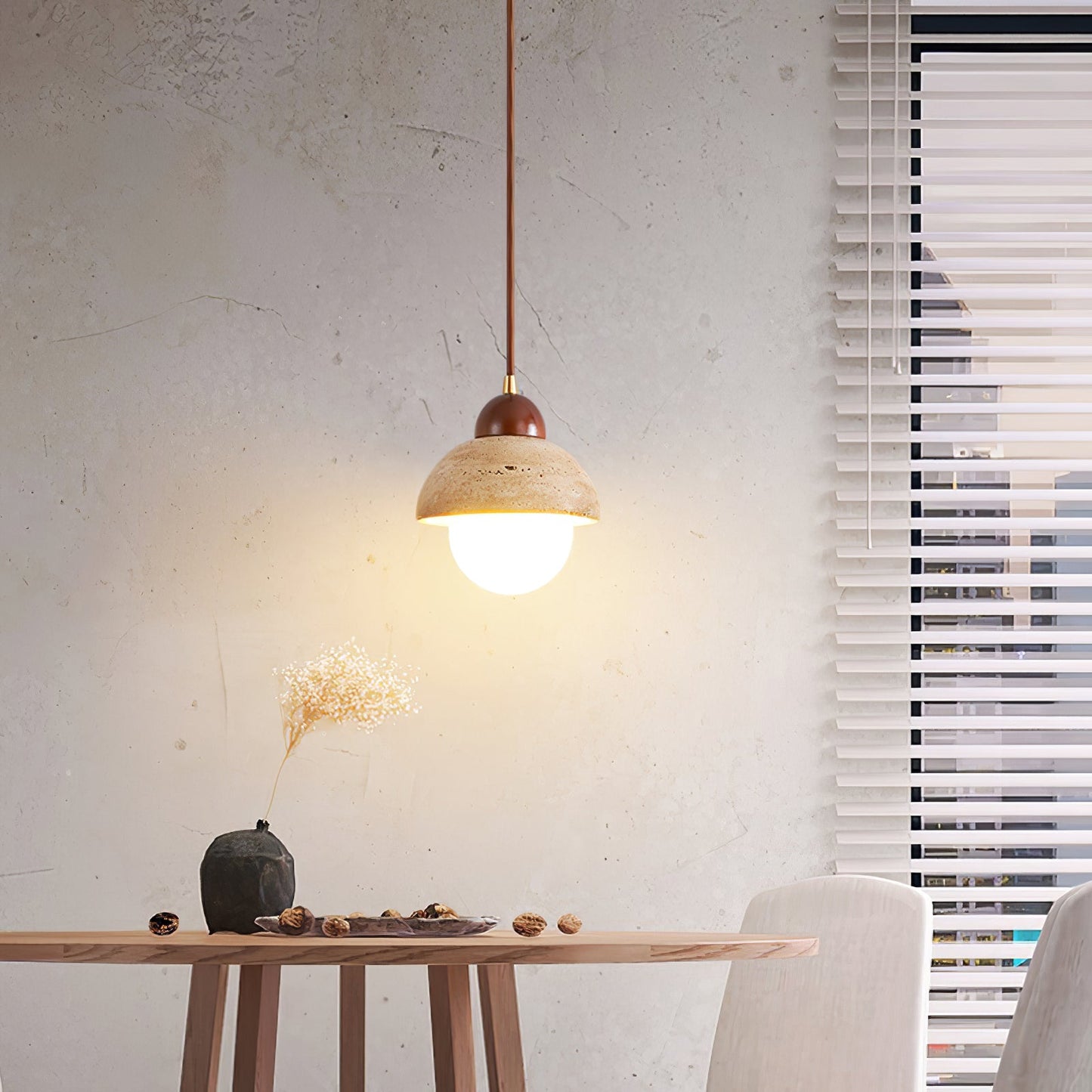 Carsa Travertine Pendant Lamp