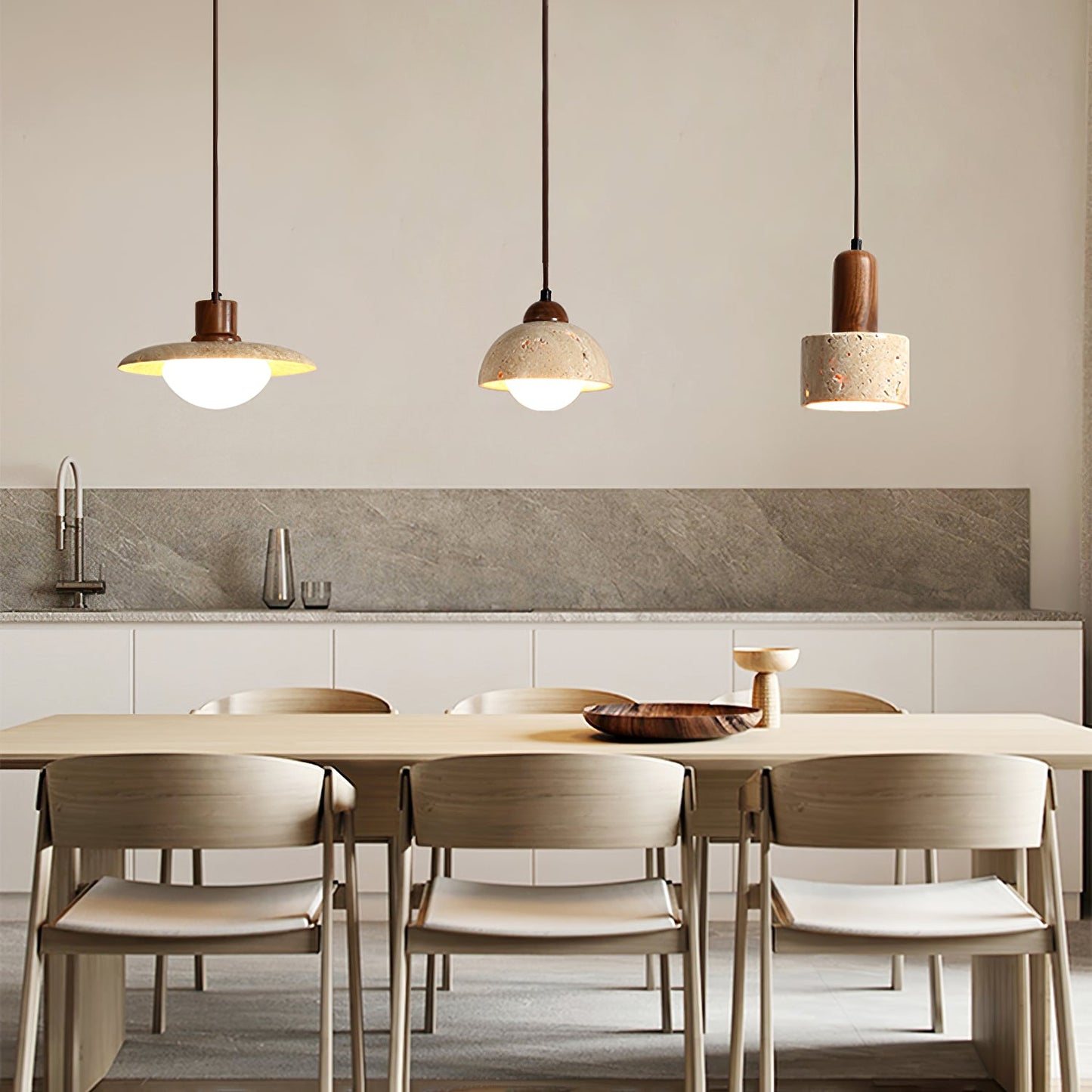 Carsa Travertine Pendant Lamp
