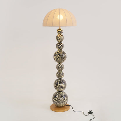 Zebra Floor Lamp