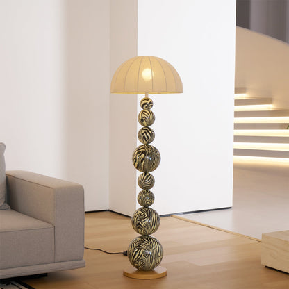 Zebra Floor Lamp