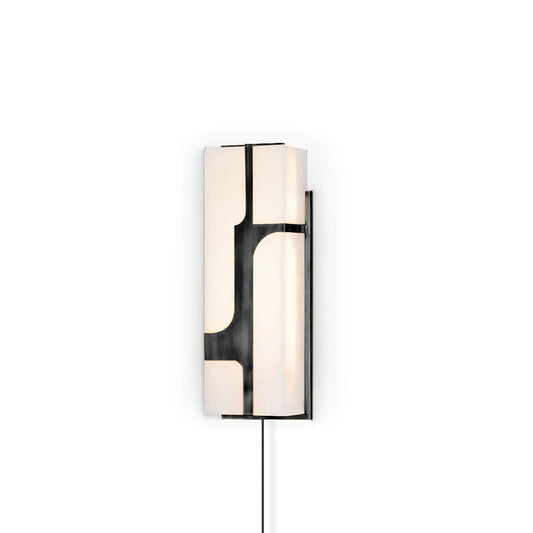 Ariel Alabaster Plug In Wall Lamp
