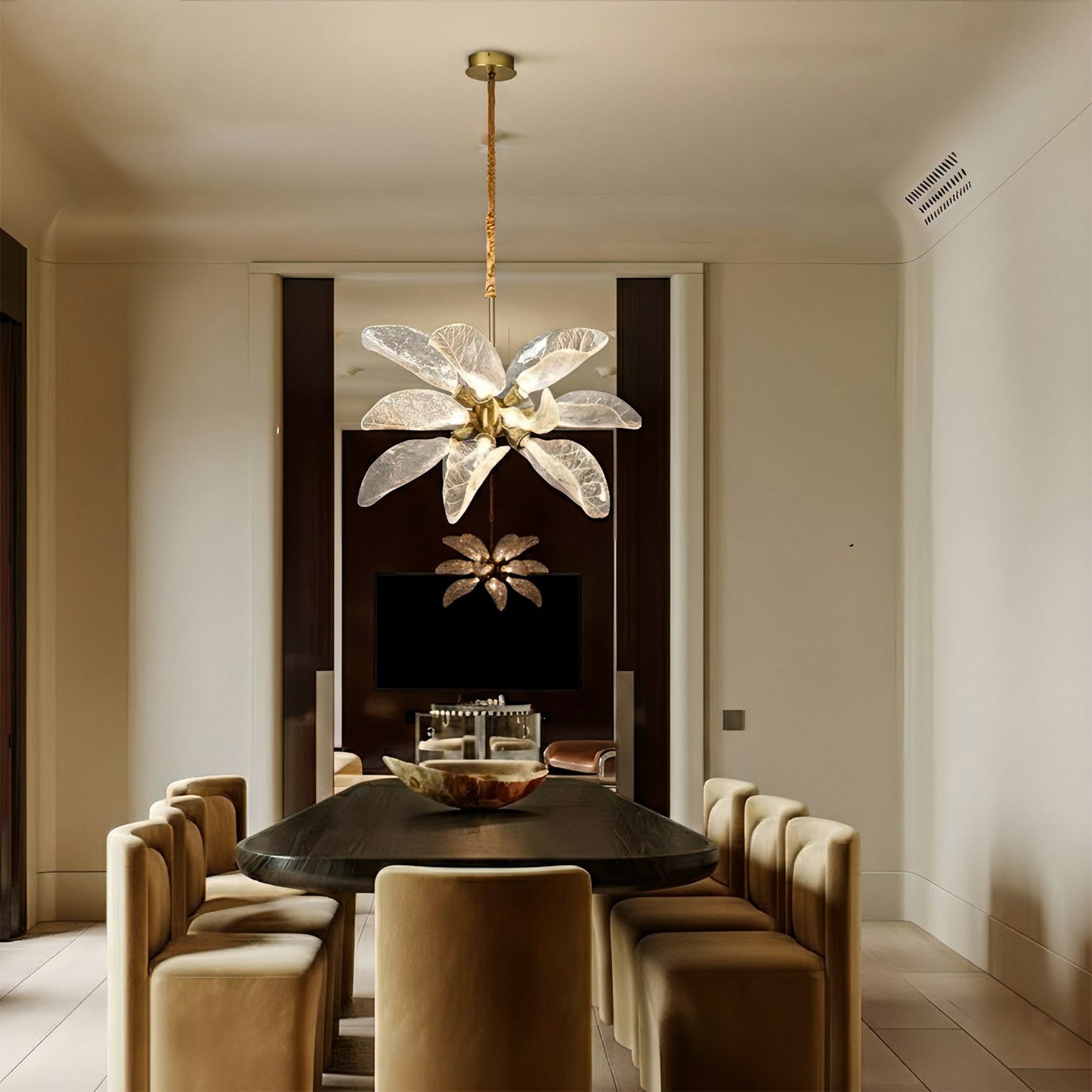 Venini Leaf Bloom Chandelier