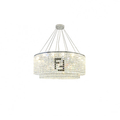 Liliana Round Crystal Chandelier