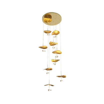 Lotus Leaf Chandelier