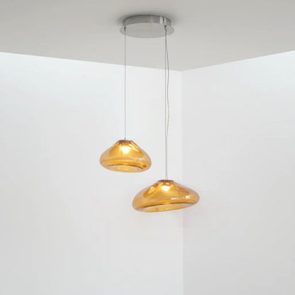 Random 73 Glass Pendant Light