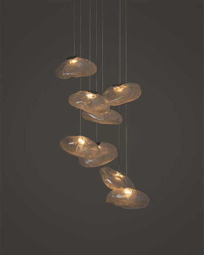 Random 73 Glass Pendant Light