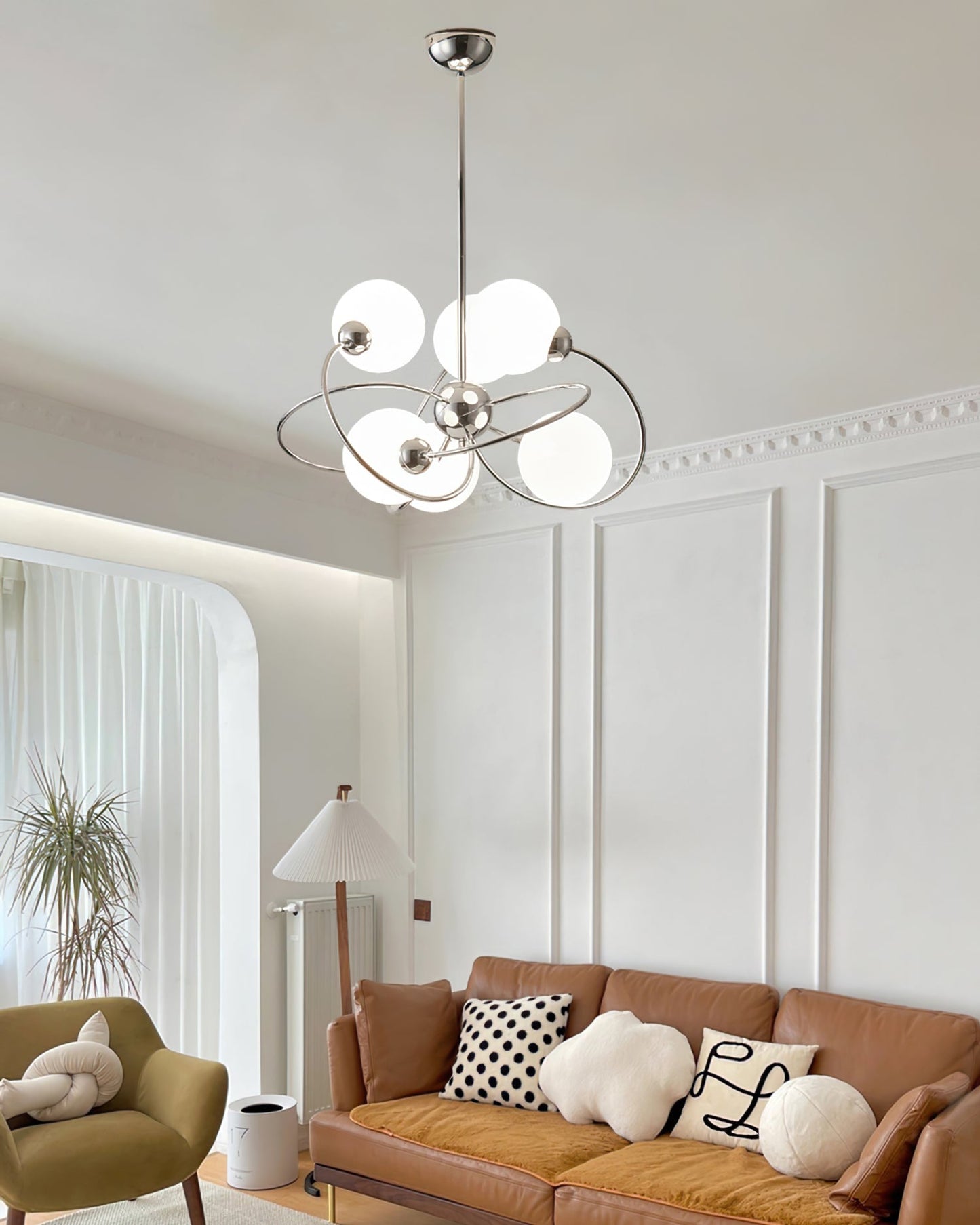 Sputnik Space Age Chandelier