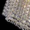 Rectangular Raindrop Crystal Chandelier