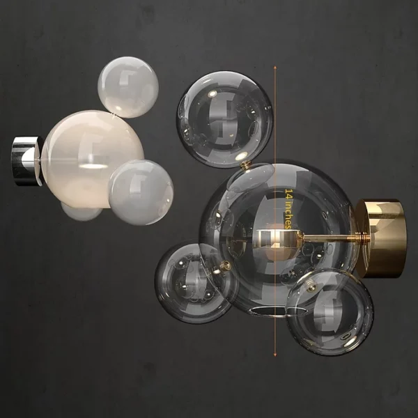 Bubble Wall Light dimentions