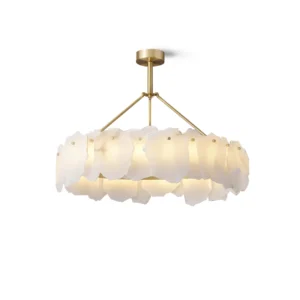 Blix Alabaster Chandelier | Lia Premium Lights