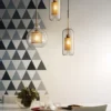 Chiswick Glass series pendant lamp These uber chic pendant lights are sure to give your living space that little bit of zest to impress your guests.