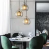 Chiswick Glass series pendant lamp These uber chic pendant lights are sure to give your living space that little bit of zest to impress your guests.