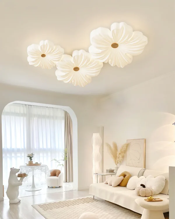 Milk Flower Ceiling Light