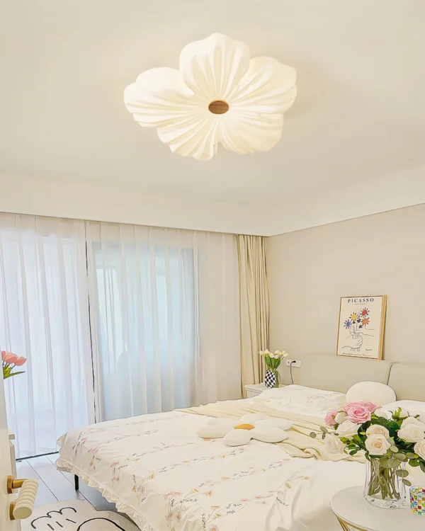 Milk Flower Ceiling Light