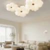 Milk Flower Ceiling Light