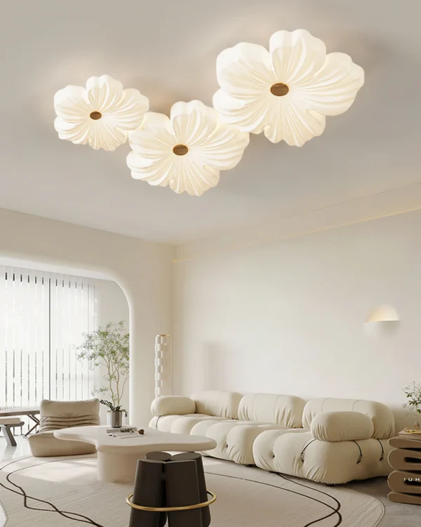 Milk Flower Ceiling Light