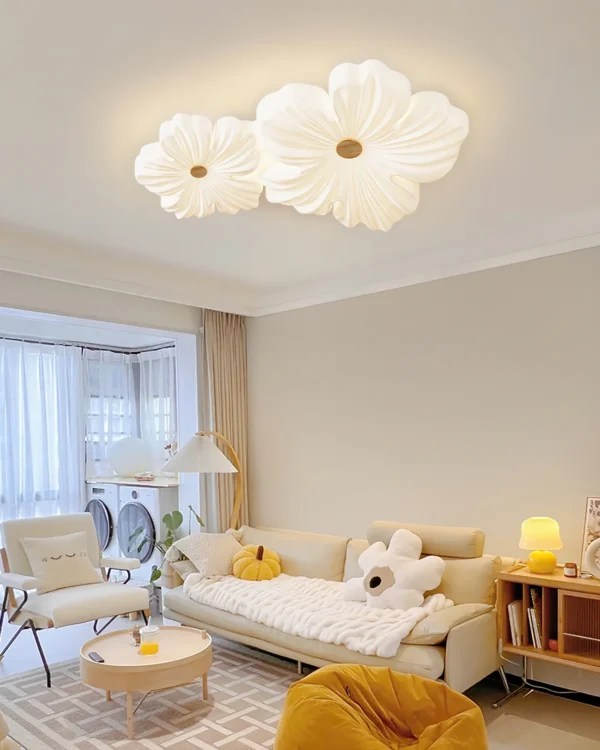 Milk Flower Ceiling Light