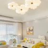 Milk Flower Ceiling Light