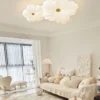 Milk Flower Ceiling Light