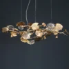 Born out of the dense and untamable tropical forests, the Gold Leaf Chandelier plant serves as the inspiration for new collection, to which it also lends its name, its elegance, and its graciousness. 