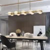 Brass Modern and contemporary lighting comes alive in this exquisite and unique design. The Grand Lustre Pendant Lamp collection is the perfect addition to any modern decor through its sophisticated and incredibly intriguing design.