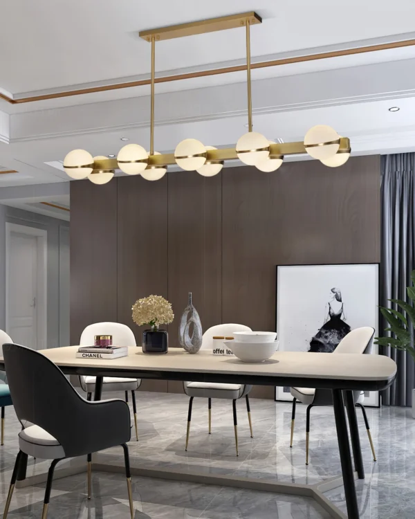 Brass Modern and contemporary lighting comes alive in this exquisite and unique design. The Grand Lustre Pendant Lamp collection is the perfect addition to any modern decor through its sophisticated and incredibly intriguing design.