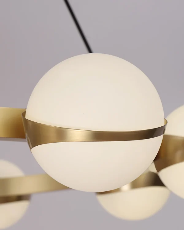 Brass Modern and contemporary lighting comes alive in this exquisite and unique design. The Grand Lustre Pendant Lamp collection is the perfect addition to any modern decor through its sophisticated and incredibly intriguing design.