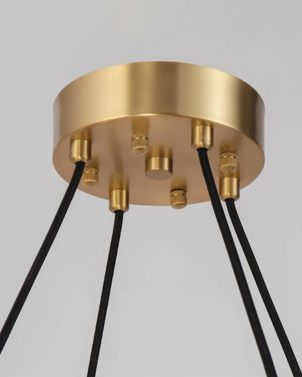 Brass Modern and contemporary lighting comes alive in this exquisite and unique design. The Grand Lustre Pendant Lamp collection is the perfect addition to any modern decor through its sophisticated and incredibly intriguing design.