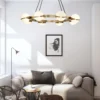 Brass Modern and contemporary lighting comes alive in this exquisite and unique design. The Grand Lustre Pendant Lamp collection is the perfect addition to any modern decor through its sophisticated and incredibly intriguing design.